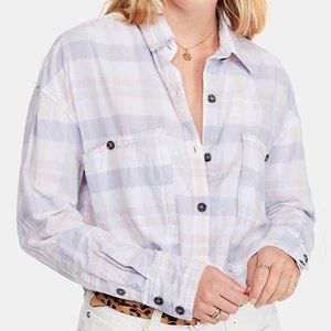 Free People Loveland Plaid Buttondown